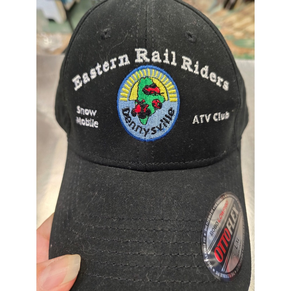 Eastern Rail Riders Dennysville ATV Club‎ Snow Mobile OTTO FLEX Hat Cap L/XL